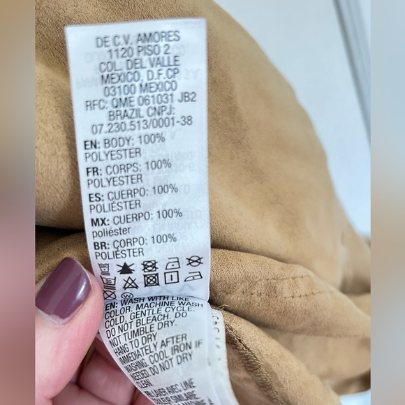 Roxy Chase The Sun Jumper Dress Overalls Size Medium Ultra Suede Tan Festival - Picture 10 of 12